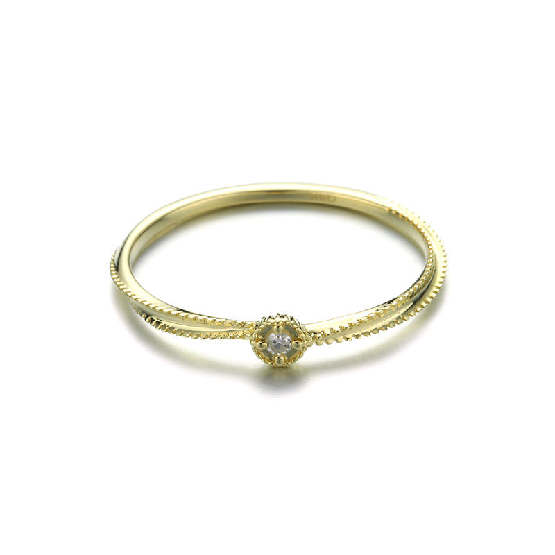 9K /14k/18k Gold Minimalist Engagement Ring for Women | Elegant & Delicate, Perfect for Everyday Wear, Timeless & Versatile Jewelry